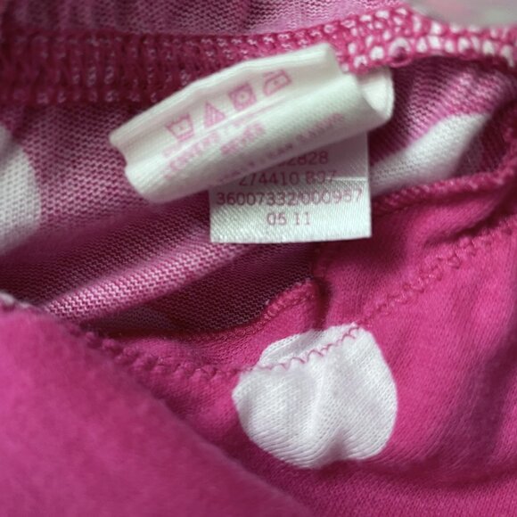 I Only Sleep In PINK Victoria's Secret Retro Polka Dot Babydoll Nightgown Size L - Picture 13 of 15